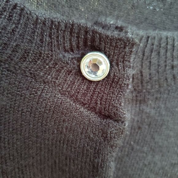 NY&Co. Crystal Button Cardigan - Picture 3 of 6